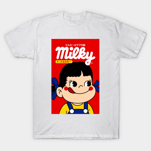 Milky Candy Peko-chan T-Shirt by Hergyangger